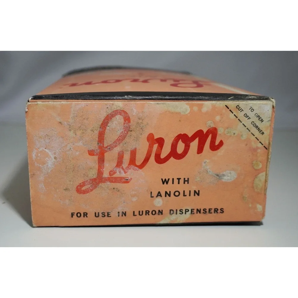 Vintage Luron Powdered Hand Soap with Lanolin 5 lb Box New Sealed 20 Mule Team